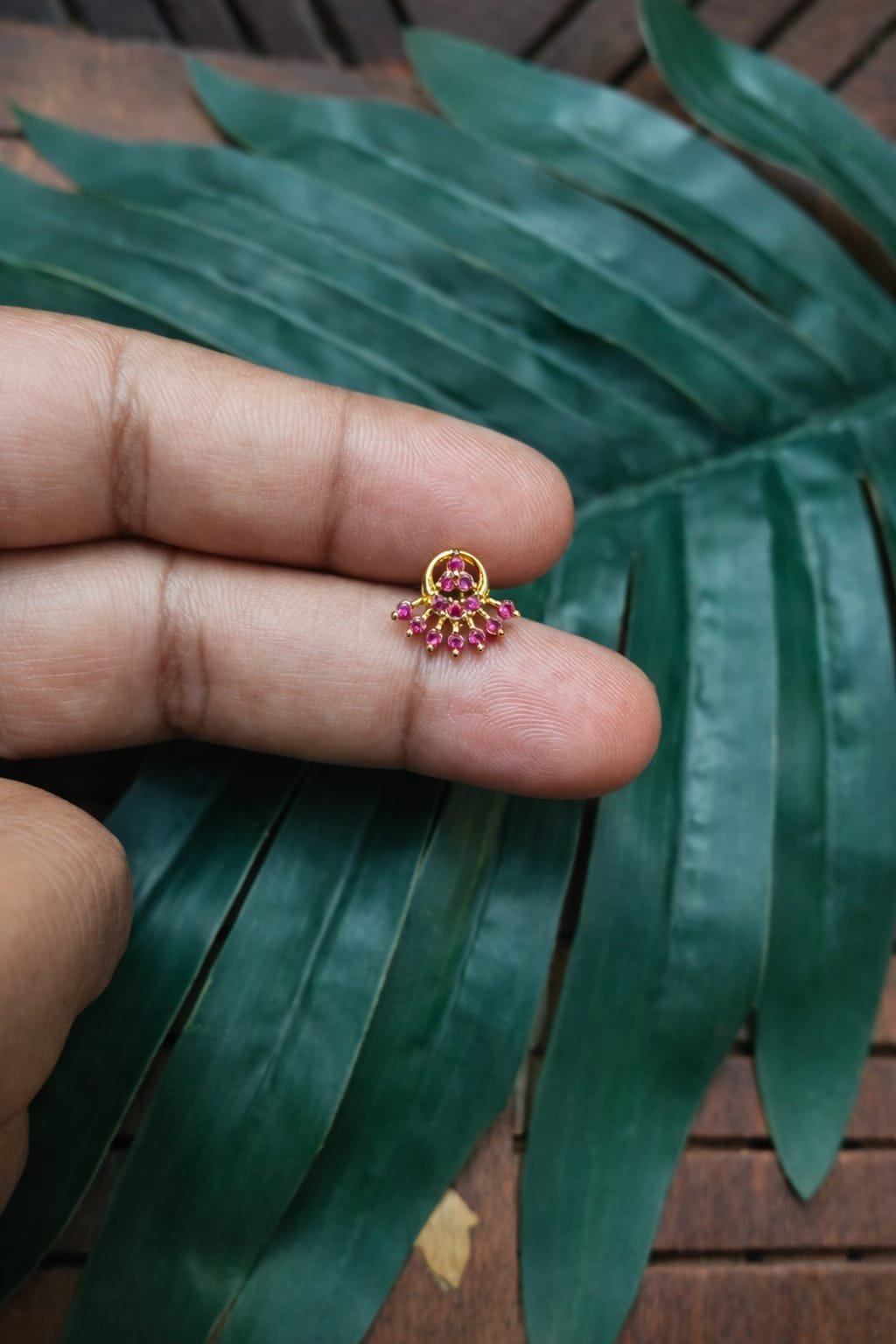 Sunburn Pink Nosepin - 1 Piece