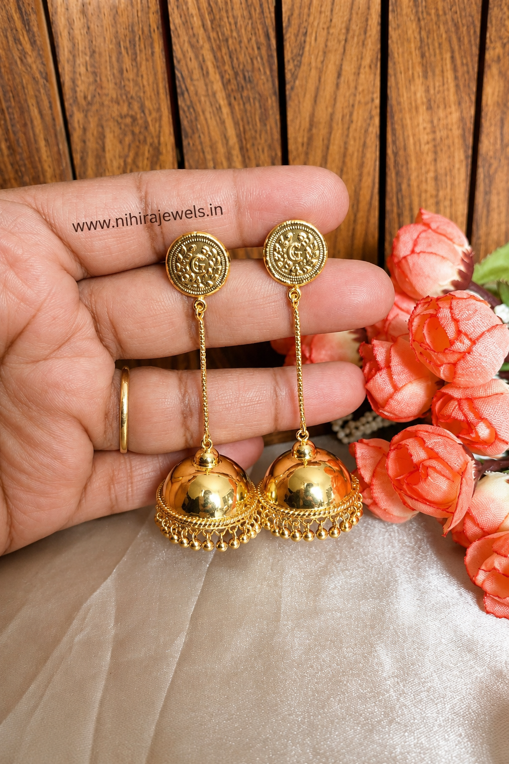 Nihira Hanging Jhumka NS0290