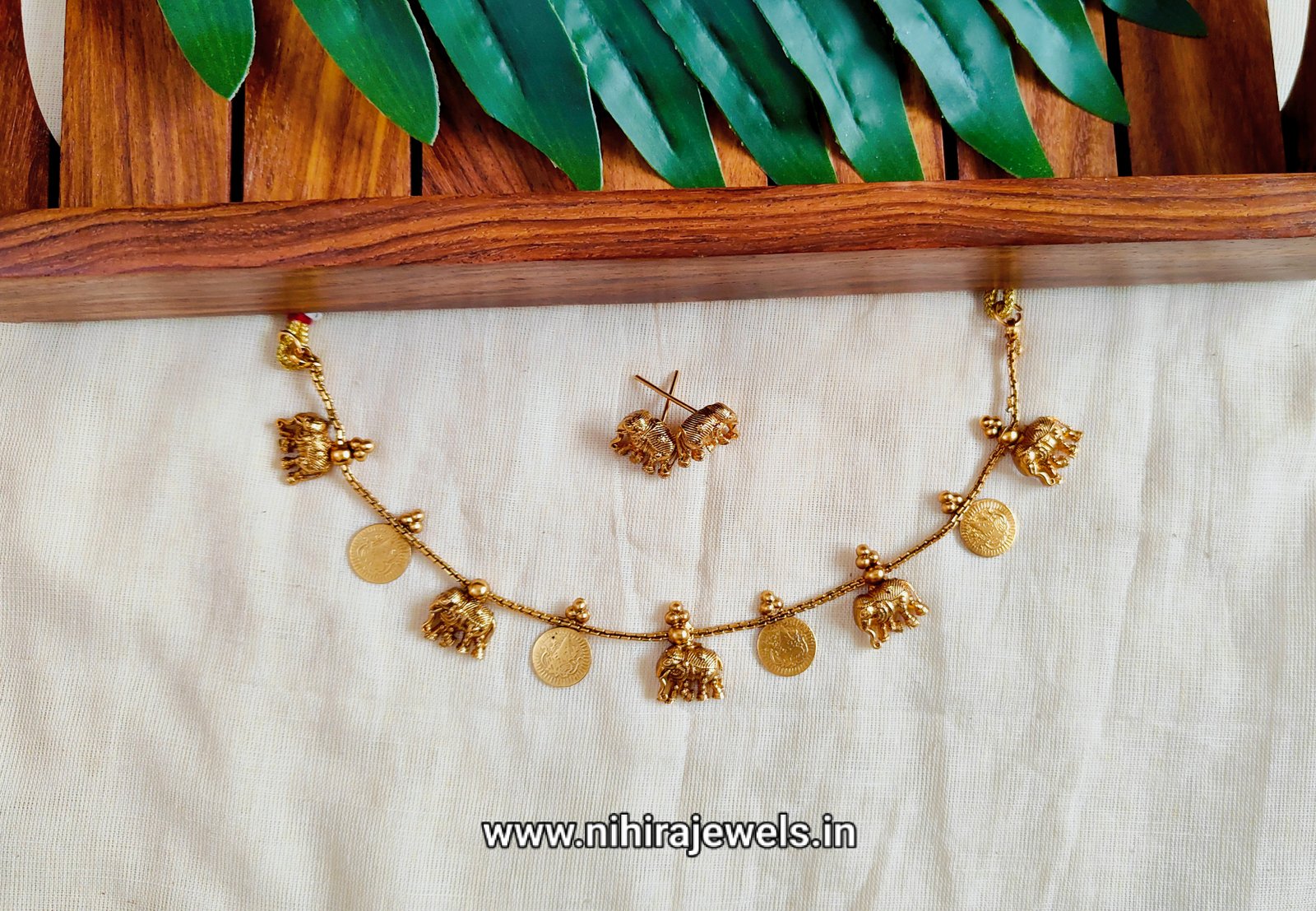 Kaasi Elephant Necklace NS00224