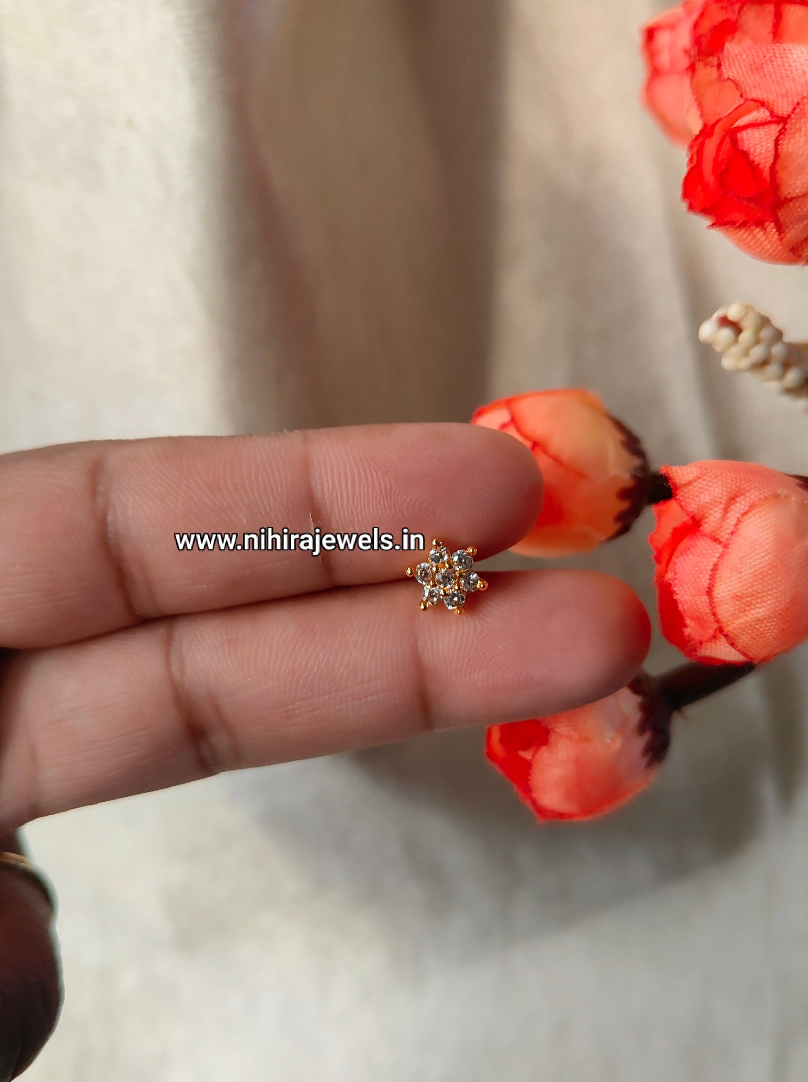 Nila 6 Stones Nosepin