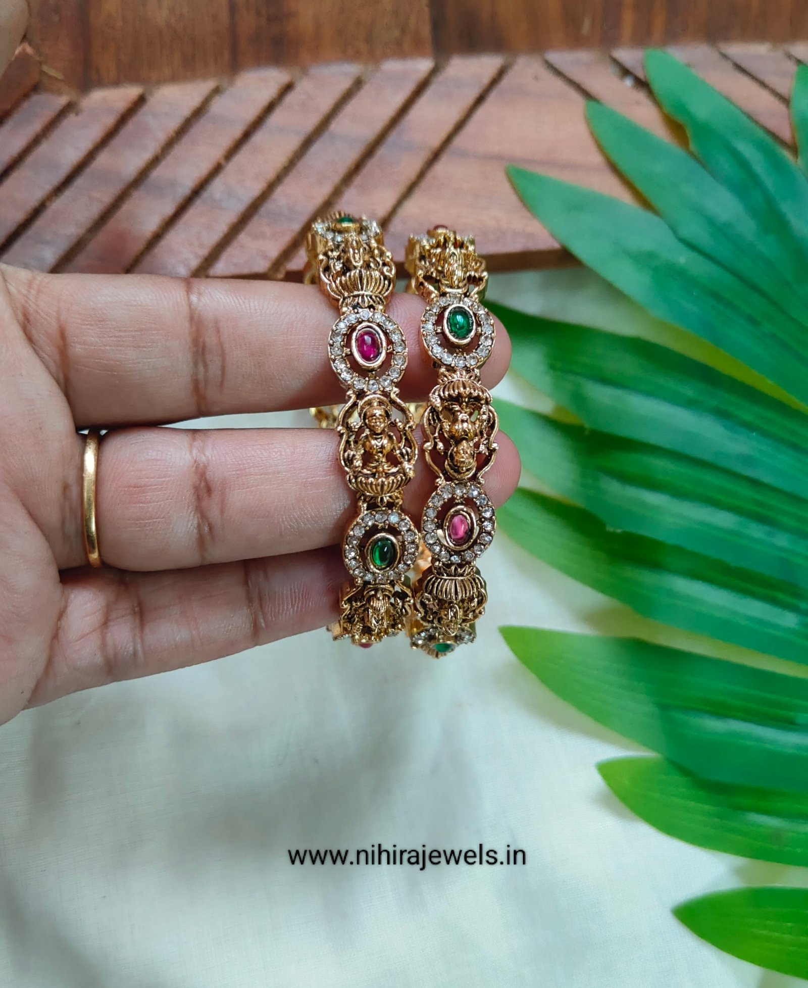 Mandaram Bangles (2 PCs) - Size 2.8
