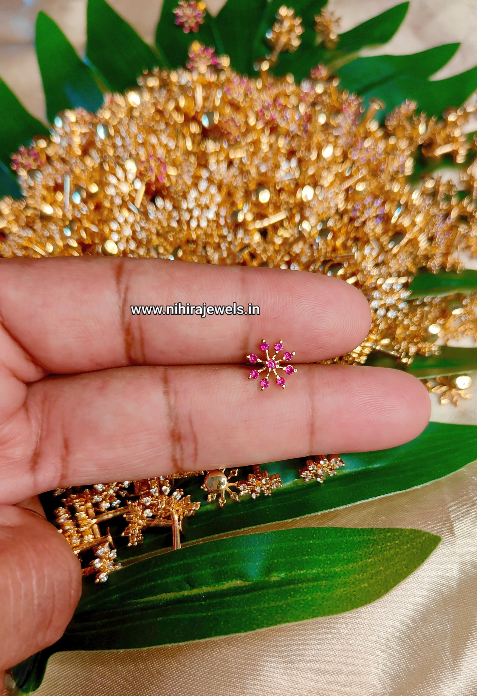 Flower Nosepin PINK
