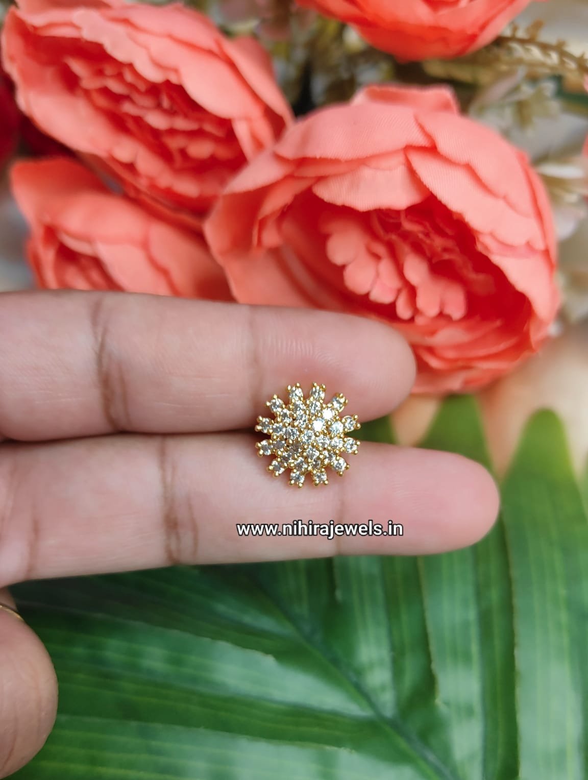 Manju Nosepin Design 7 - White