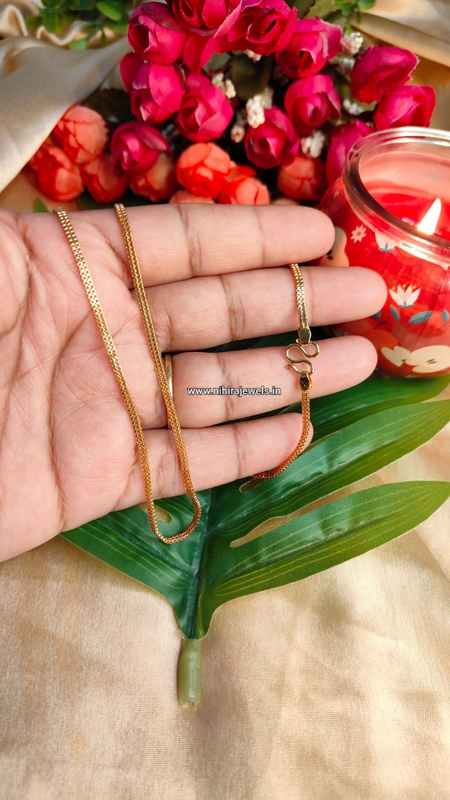 Urvashi Chain 24K Gold Plated - 18 Inch