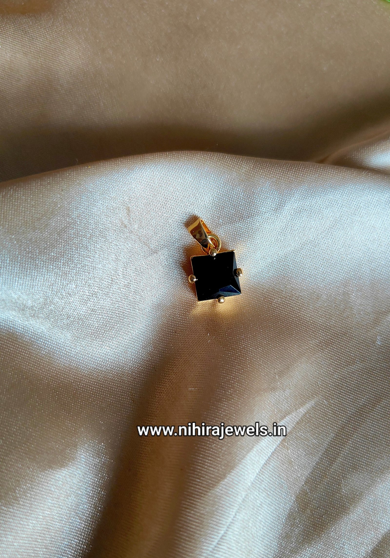 Black Spinel Pendant